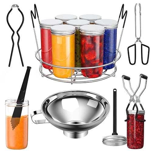 Pisol Canning Supplies Starter Kit with Stainless Steel Rack