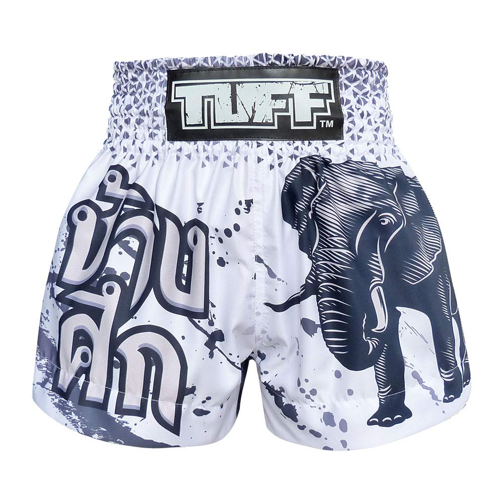 TUFF Muay Thai Boxing Shorts "Red Japanese Koi Fish"