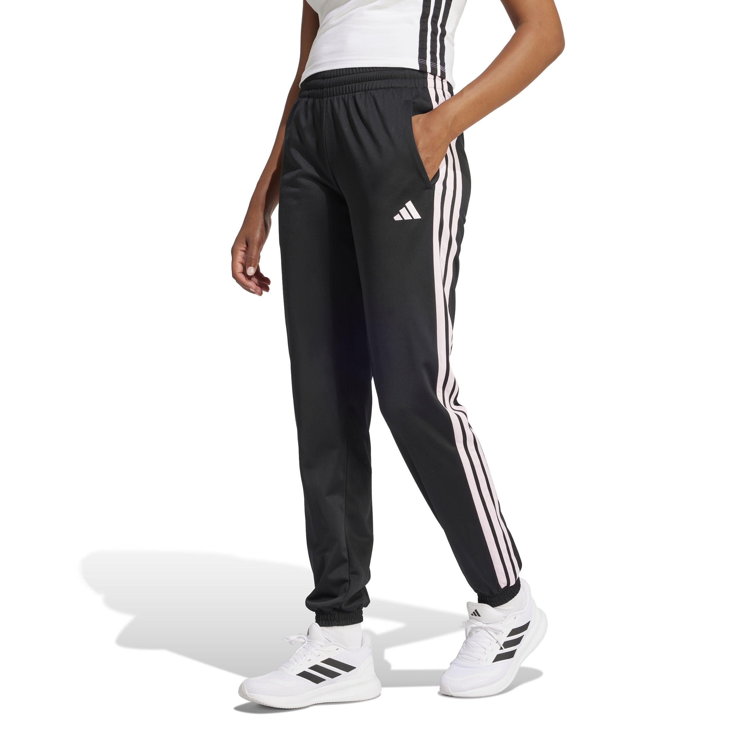 adidas Damen Golfhose Tricot 3-Stripes Trackpant