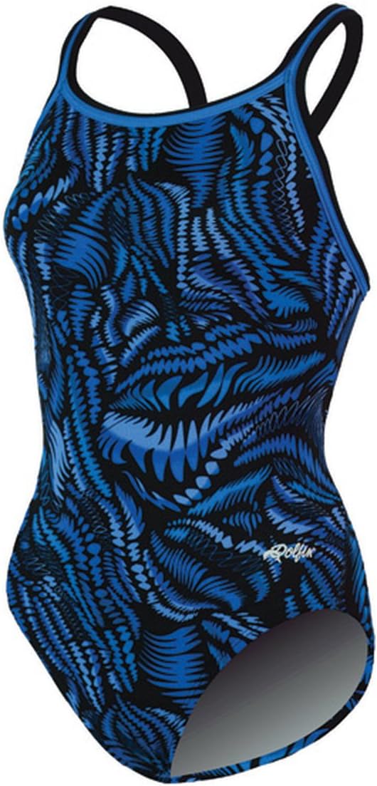 Dolfin Swimwear Magma Dbx Back - Blue Magma, 32