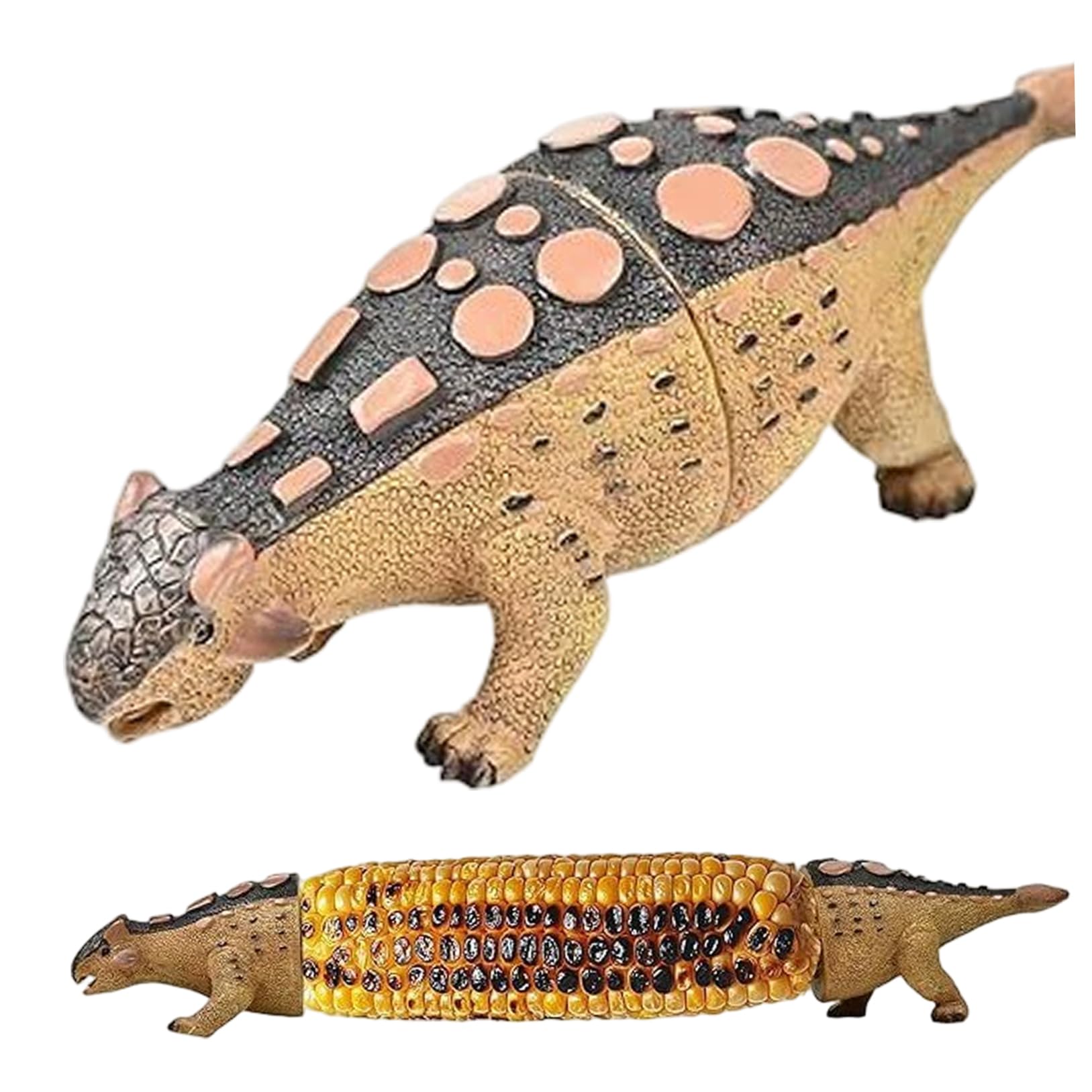 Corn Holders for Corn on the Cob Dinosaur Cob Holders, Cartoon on the with Stainless Steel Prongs, Reusable & Easy to Clean Barbecue Skewers