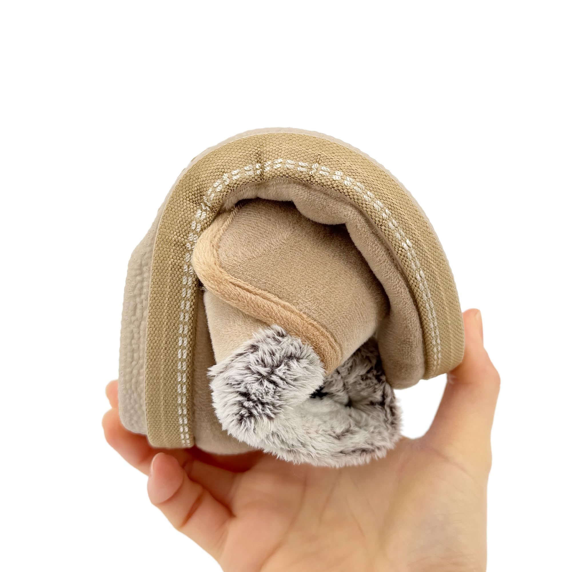 JOMIX STRAPPO SOFT Chaussons Femme avec Scratch Charentaises Femme Chaussons Fourrure Femme Réglable Pantoufles Orthopediques Confortable Fabriqué en Espagne