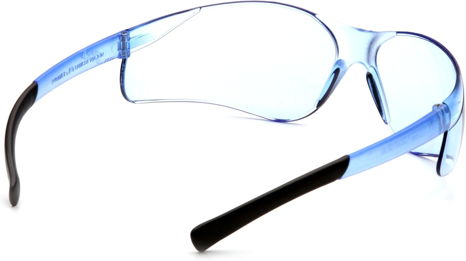 Pyramex Ztek Safety Glasses, Infinity Blue Frame/Infinity Blue Lens