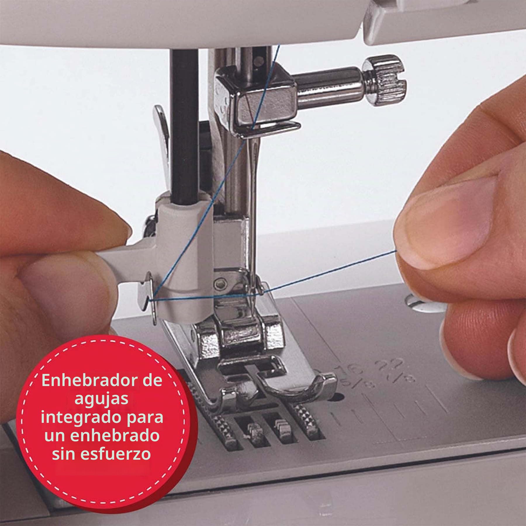 Singer Quantum Stylist 9960 Maquina De Coser Electronica – Enhebrador de Aguja Automático Incorporado, 100 Programas de Puntadas, 2 Luces Led, Maquina De Coser Profesional