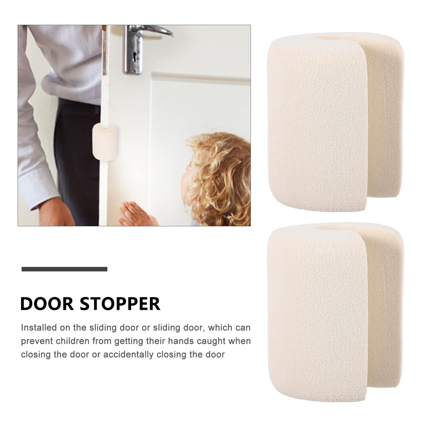 Door Slam Silencer For Baby & Light Sleepers - 3-Pack Noise Blocker With Adjustable Straps - View #3