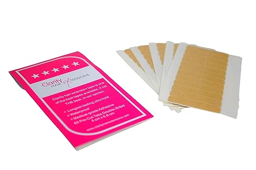 CINTA DE DOBLE CARA PARA EXTENSIONES – EXTENSIONES HUMANAS PERFECTAS – DURADERA E INCREIBLE – CINTA DE REPUESTO PARA POTENCIA DE SUJECIÓN EXTRA –