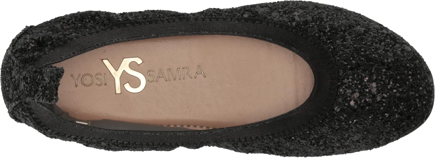 Yosi Samra | Kids' Flats, Sneakers, Sandals & Boots [Yosi Samra] バレエシューズ Miss Samara Glitter Ballet Flat (Toddler/Litt