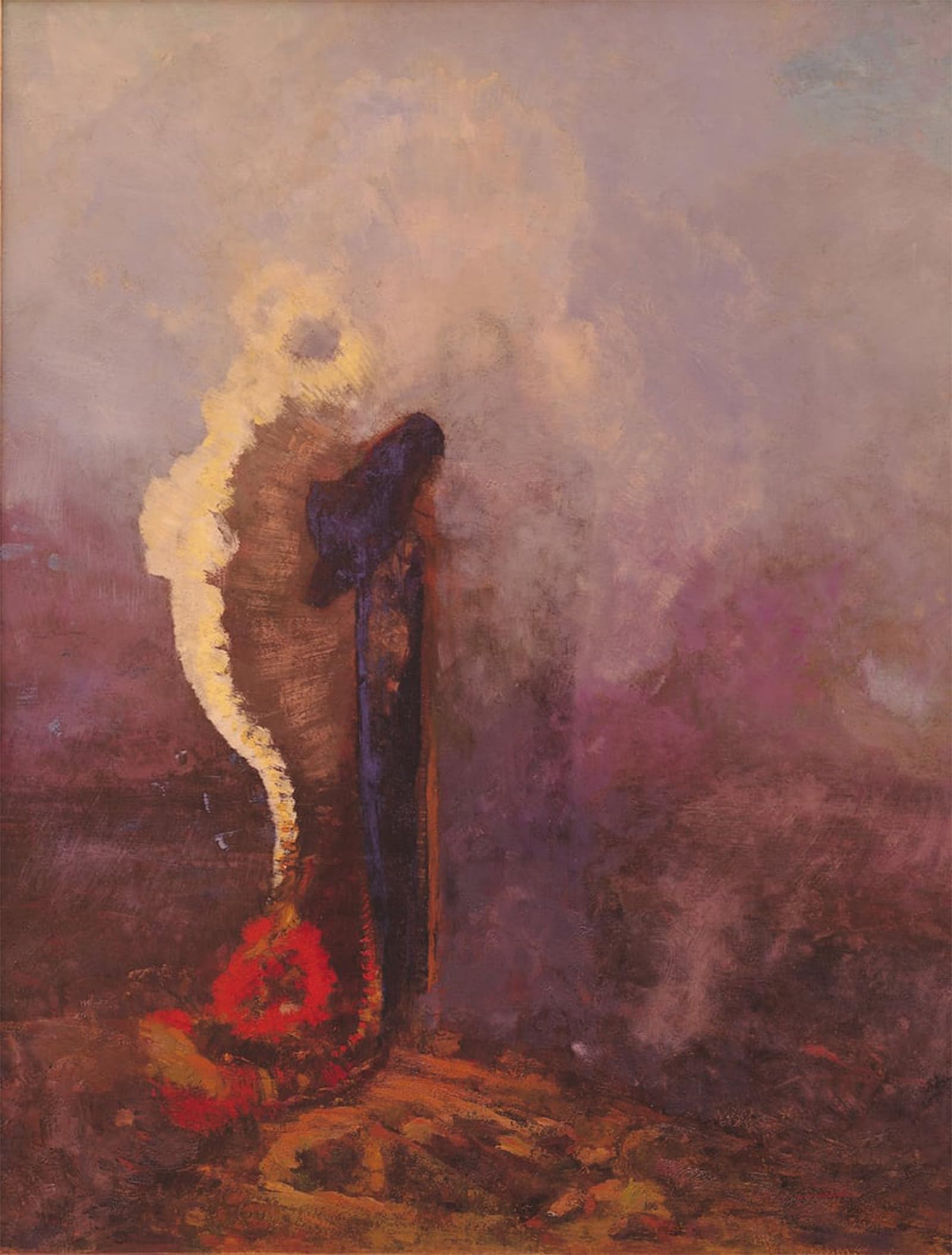 ARTXLXXBN Famous Print Painting Colorful Art Print the Dream by Odilon Redon Canvas Art Decorations for Home Decor 60x90cm