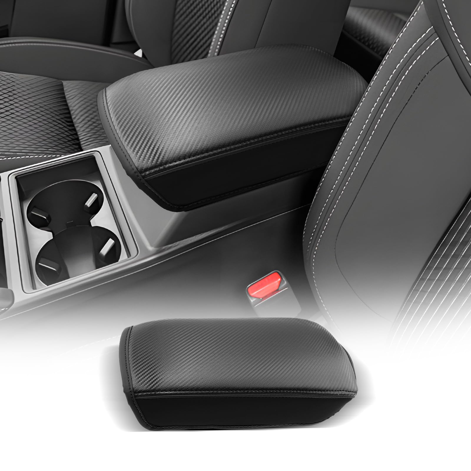 CDEFG for Mitsubishi Outlander Accessories 2025 2024 2023 2022 Center Console Car Armrest Cover (SE/Black Edition/SEL) Console Protector Pad Arm Rest Interior (Not for Outlander Sport)