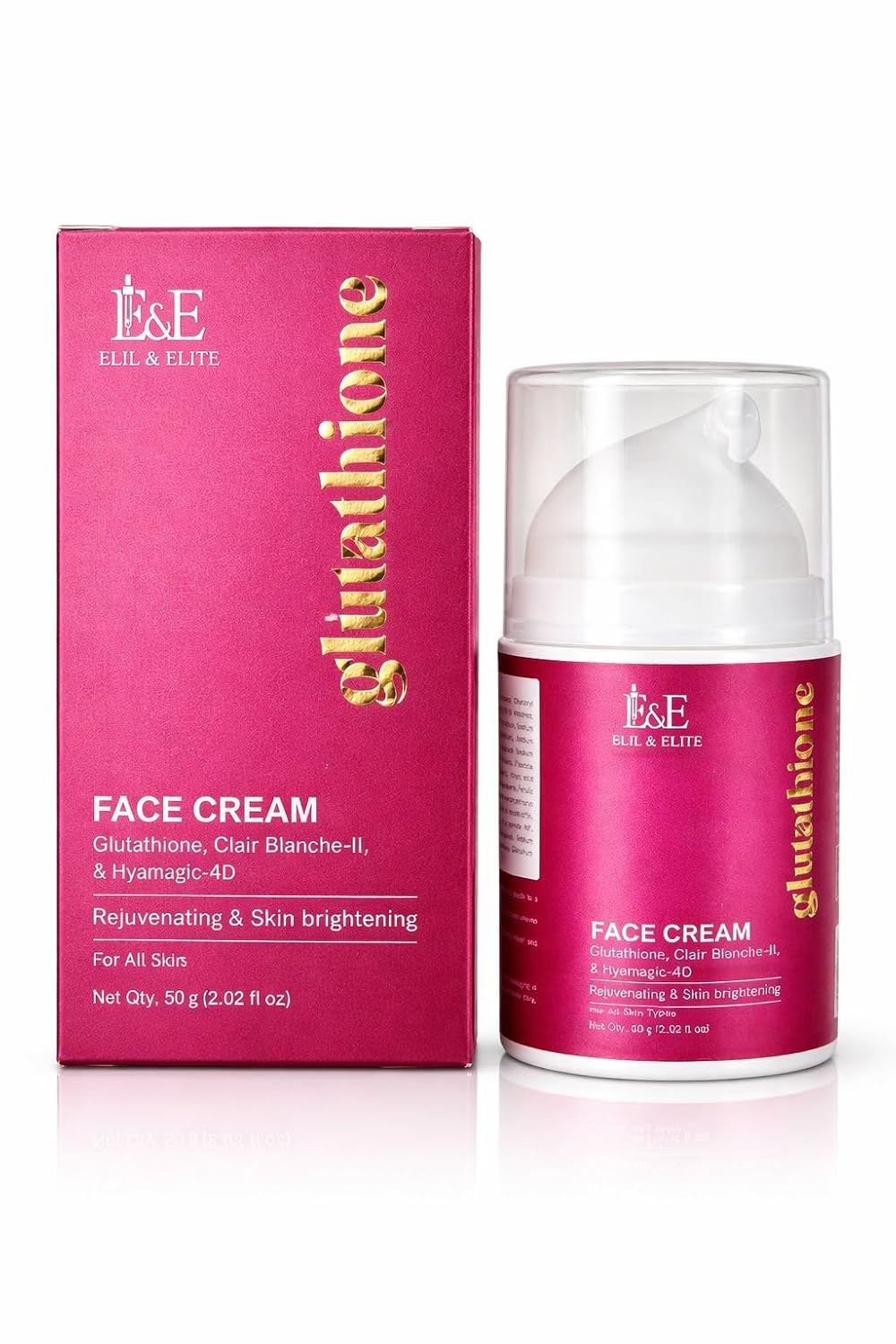 Elil & Elite Glutathione Face Cream | Skin Brightening & Dark Spot Removal Cream | Pigmentation Repair with Clair Blanche-... - Review, Price and Buying Guide
