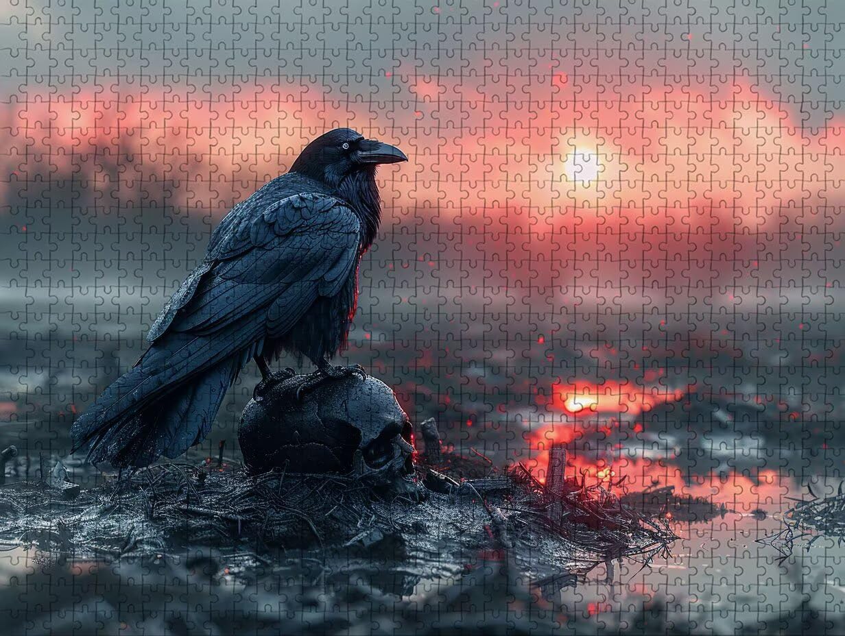 Drewniane puzzle z ptakami, 142 x 86 cm, zachód słońca, 4000 sztuk, dla dorosłych, z pudełkiem, łatwe do odróżnienia, edukacyjna wymagająca gra, letnia dekoracja, piękne prezenty, N-7571