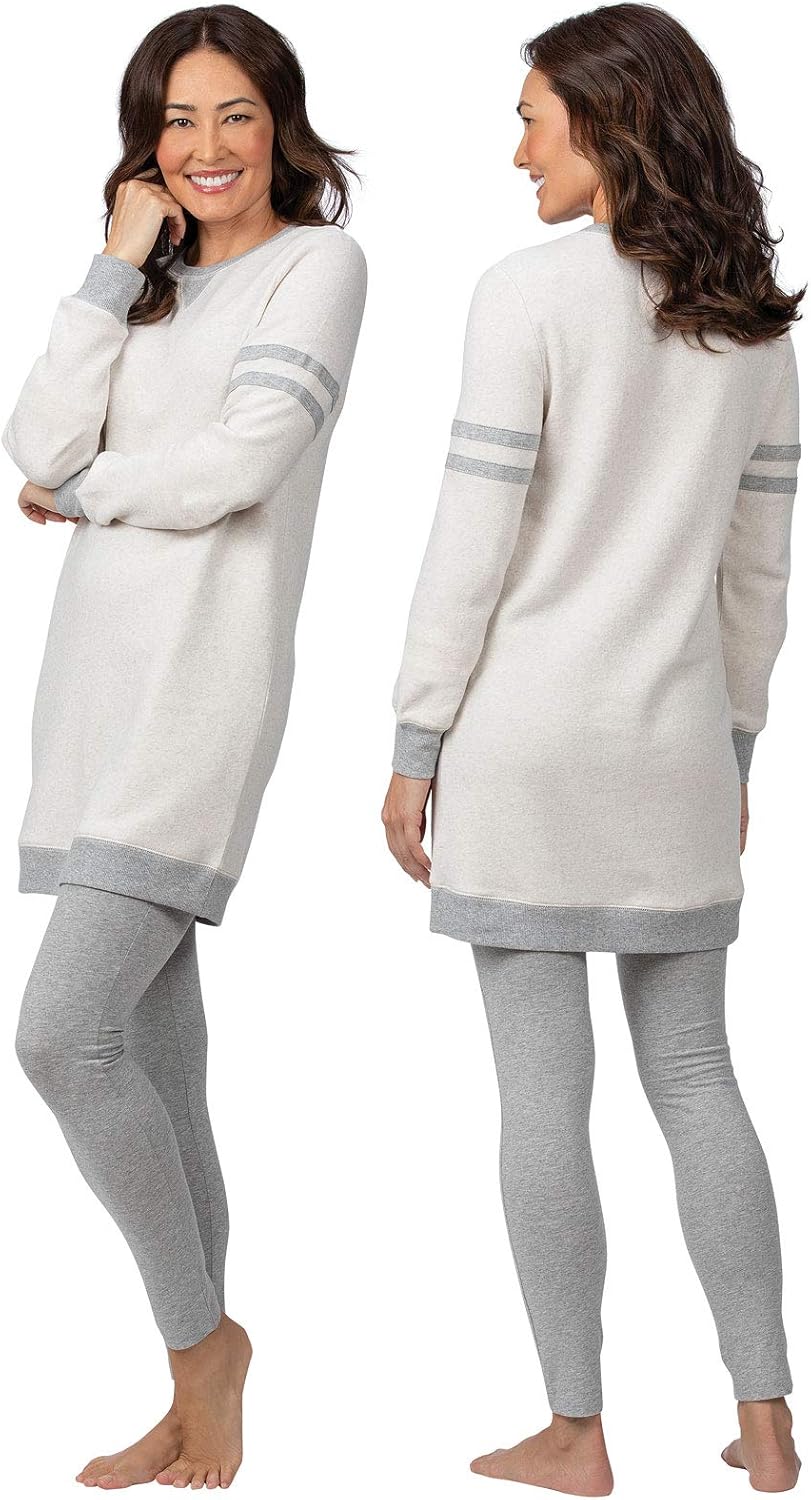 PajamaGram Fuzzy Pajamas For Women - Snuggle Fleece PJ Set For Women - Image 3