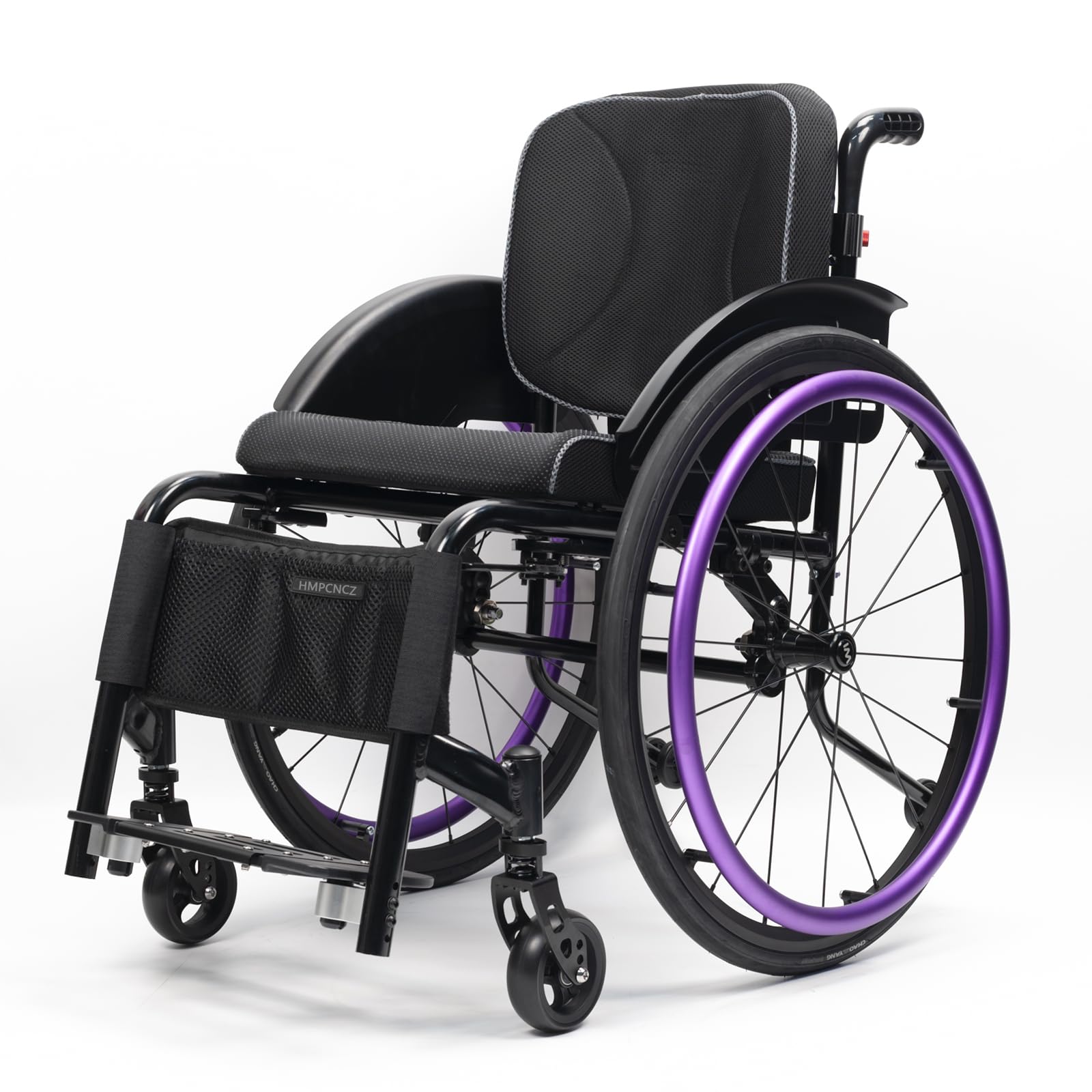 Silla De Ruedas Deportivas, Silla De Silla De Aleación De Aluminio Ultra Ligero, Silla De Ruedas De Transporte Autopropulsada, Sillas De Ruedas Manuales Portátiles, Fáciles De Ensamblar, Para Jóvenes,