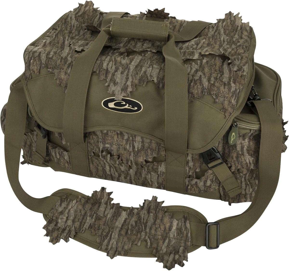 Drake Waterfowl Ghillie Blind Bag 2.0 - Mossy Oak Bottomland Mossy Oak Bottomland Large