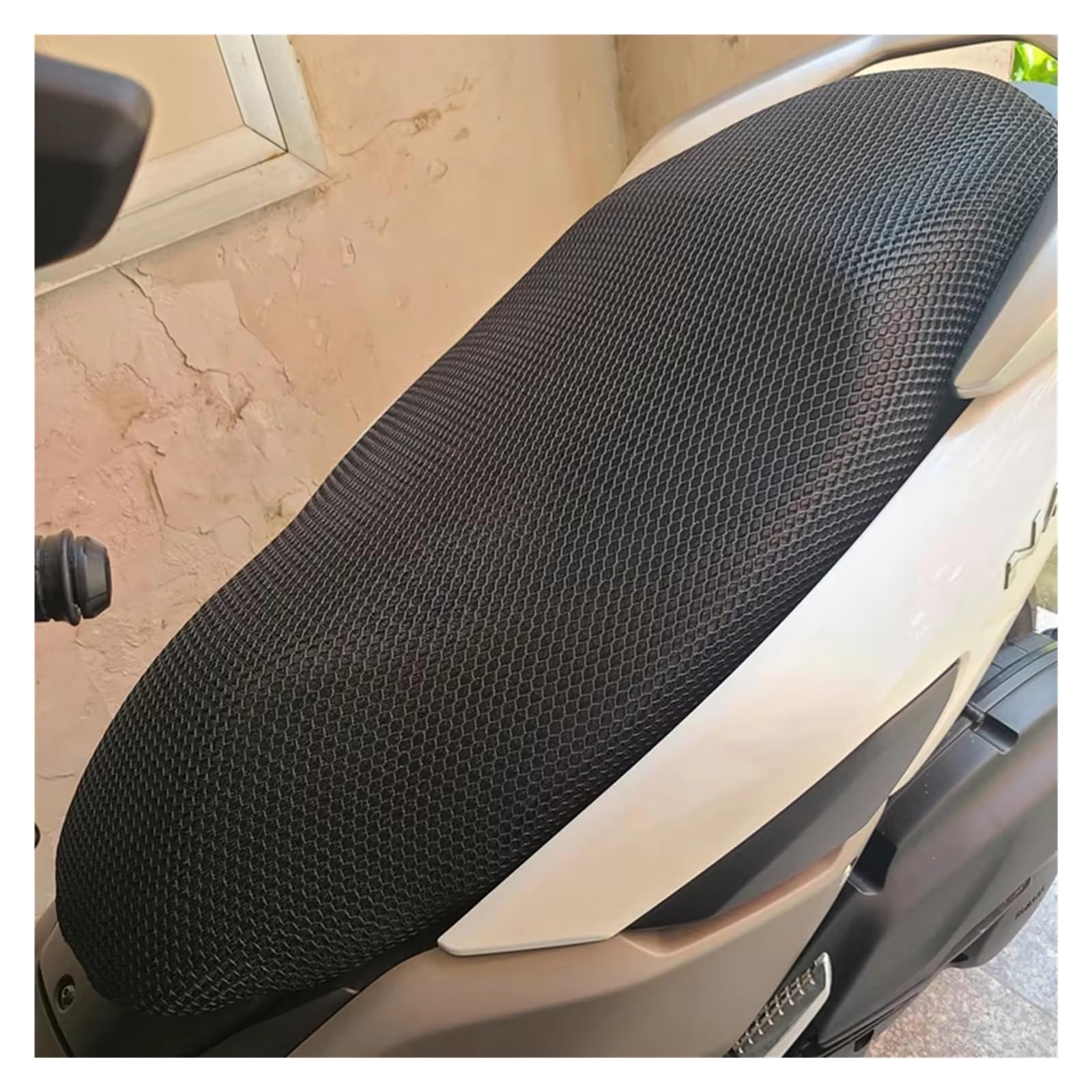 Moto Copri Sedili Per N-MAX Per NMAX 155 125 Per NMAX155 Per NMAX125 Mesh traspirante Coprisedili per moto Isolamento del cuscino
