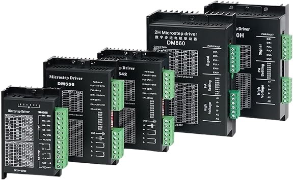 Stepper Motor Driver Microstep Driver TB6600 DM542 DM556 DM860 DM860H Driver microstep Motor brushless housing Suitable for 42/57/86 Nema17 Nema23TB6600