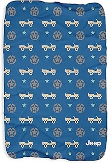 Jeep Tent Sherpa Baby Blanket