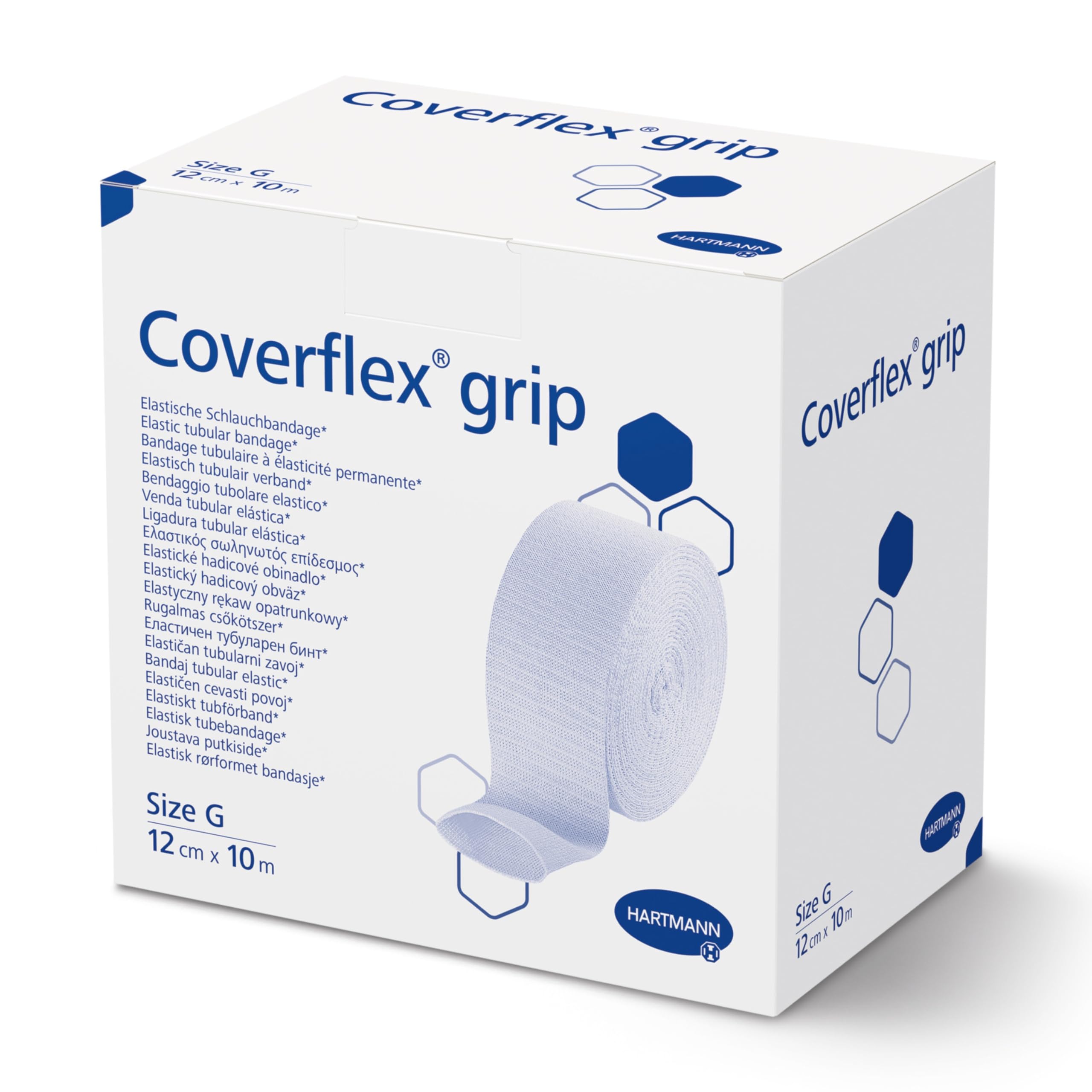 Grip 931071 - Benda a compressione tubolare, misura L, per cosce