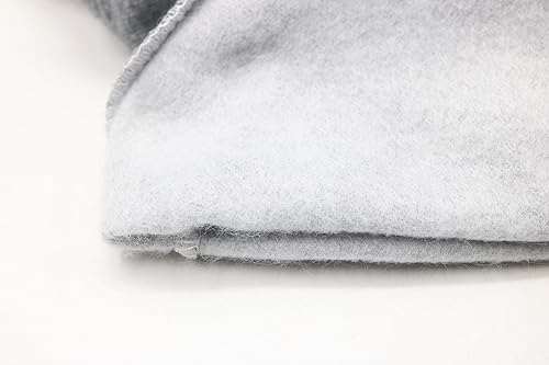 Miniatura 3 de DroolingDog Camisetas para perros con texto en inglés "I Love My Mom", ropa para perros pequeños, talla L, gris