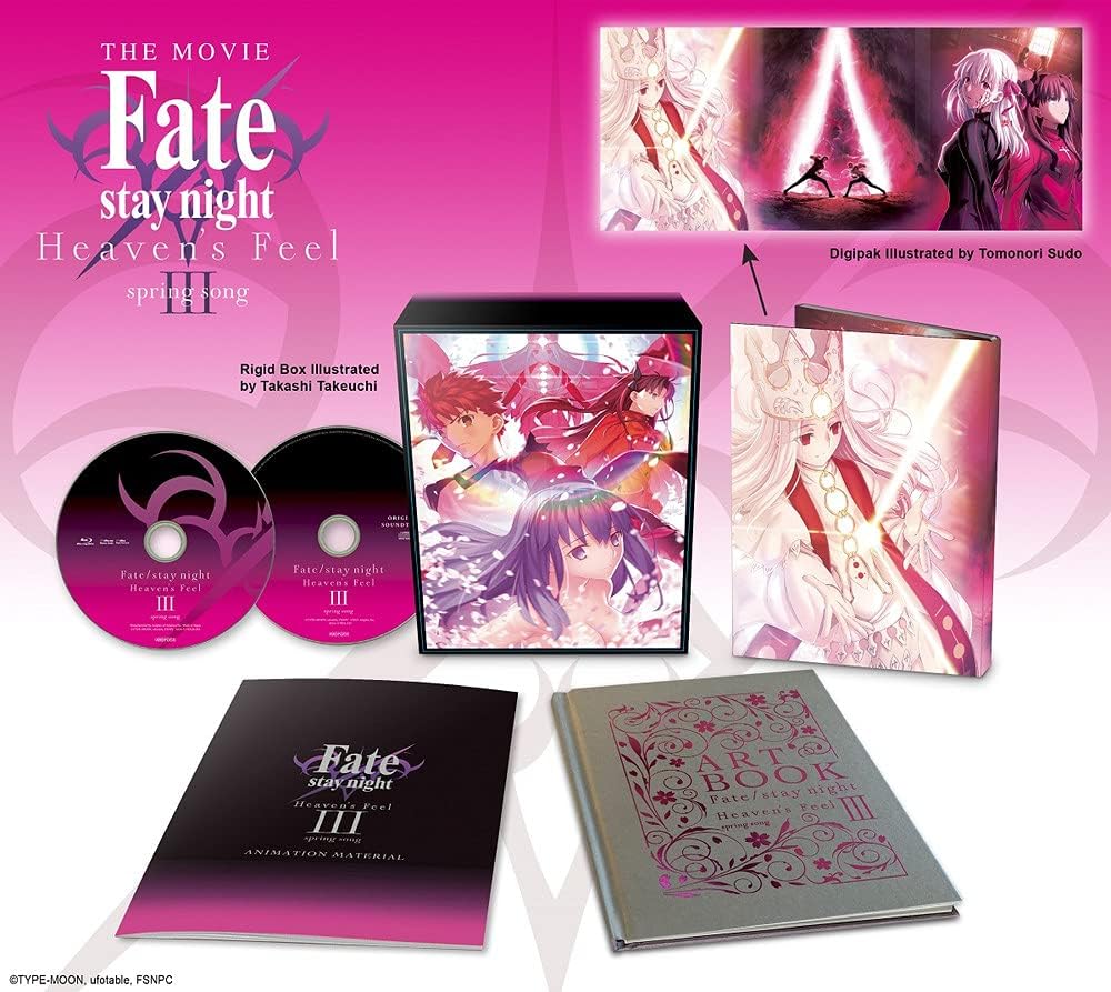 Fate/Stay Night Heaven's Feel III. spring song Limited Edition Blu-ray