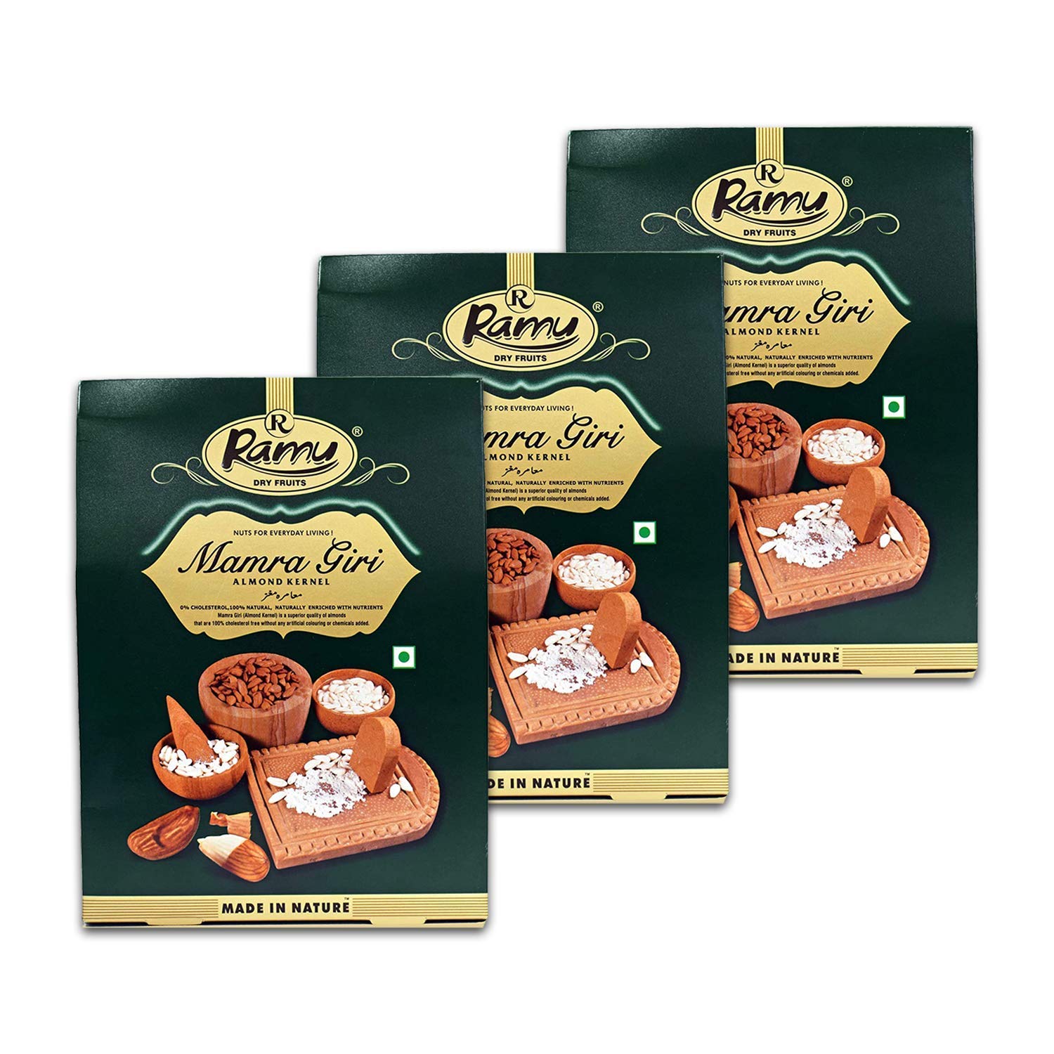 Ramu Mamra Choti Giri Almonds Nuts Badam, Natural Sweet, 750 Gram, Pack of 3 (B08Q7KN243) Amazon Price History, Amazon Price Tracker