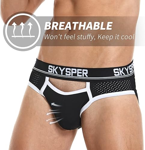 Miniatura 4 de SKYSPER Correa atlética para hombre con correa para hombre ropa interior sexy