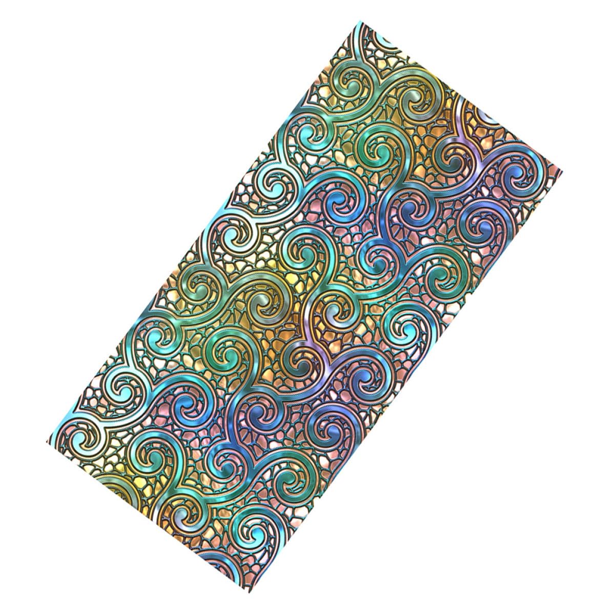 Film statique non adhésif pour fenêtres PVC 58x120 cm occultant amovible