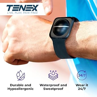 TENEX Ultra Tennis Elbow Shock Absorber, Wrist-Worn Non-Compression Brace