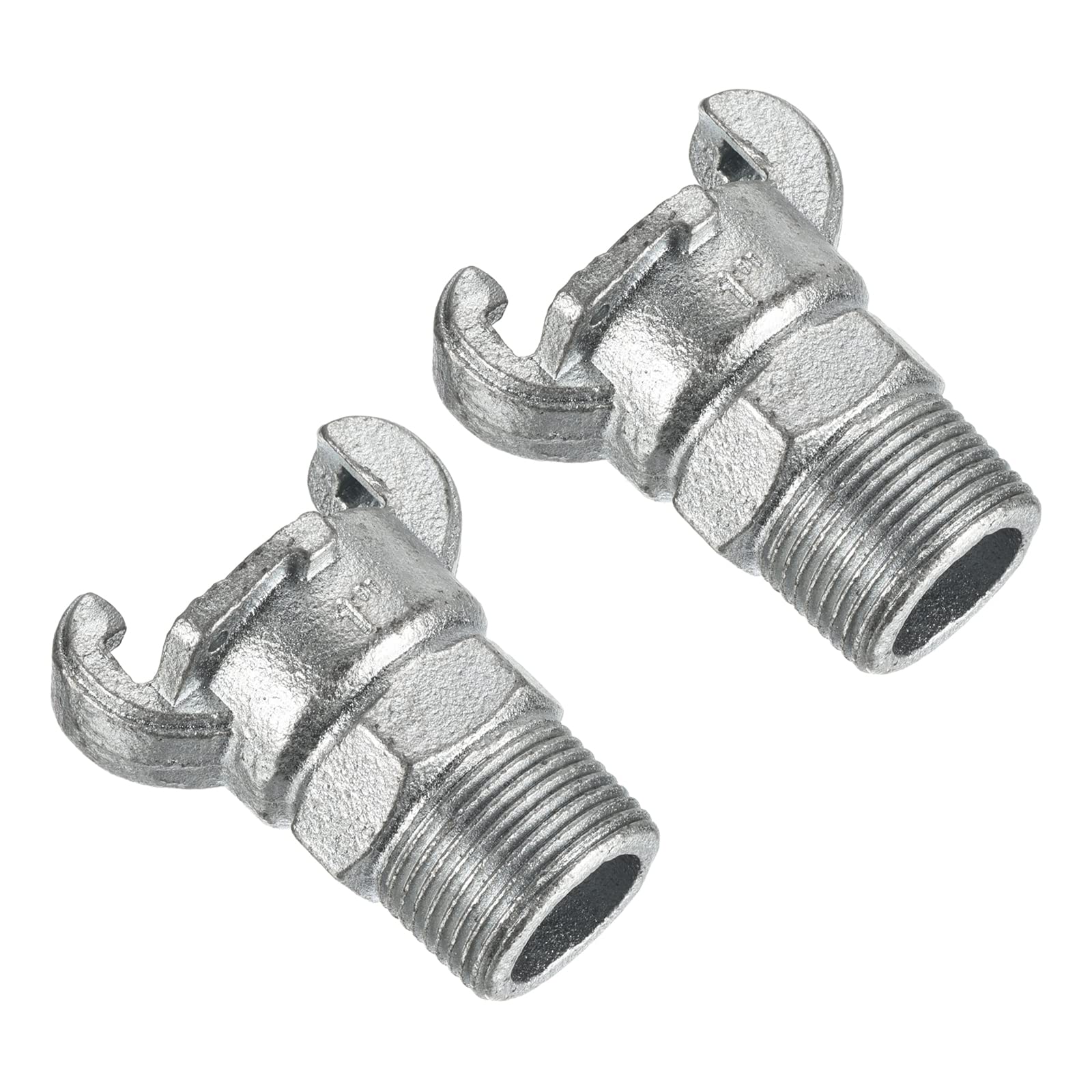 Buy PATIKIL Air Hose Coupling Fitting, 2 Packs Malleable Cast Iron 1NPT