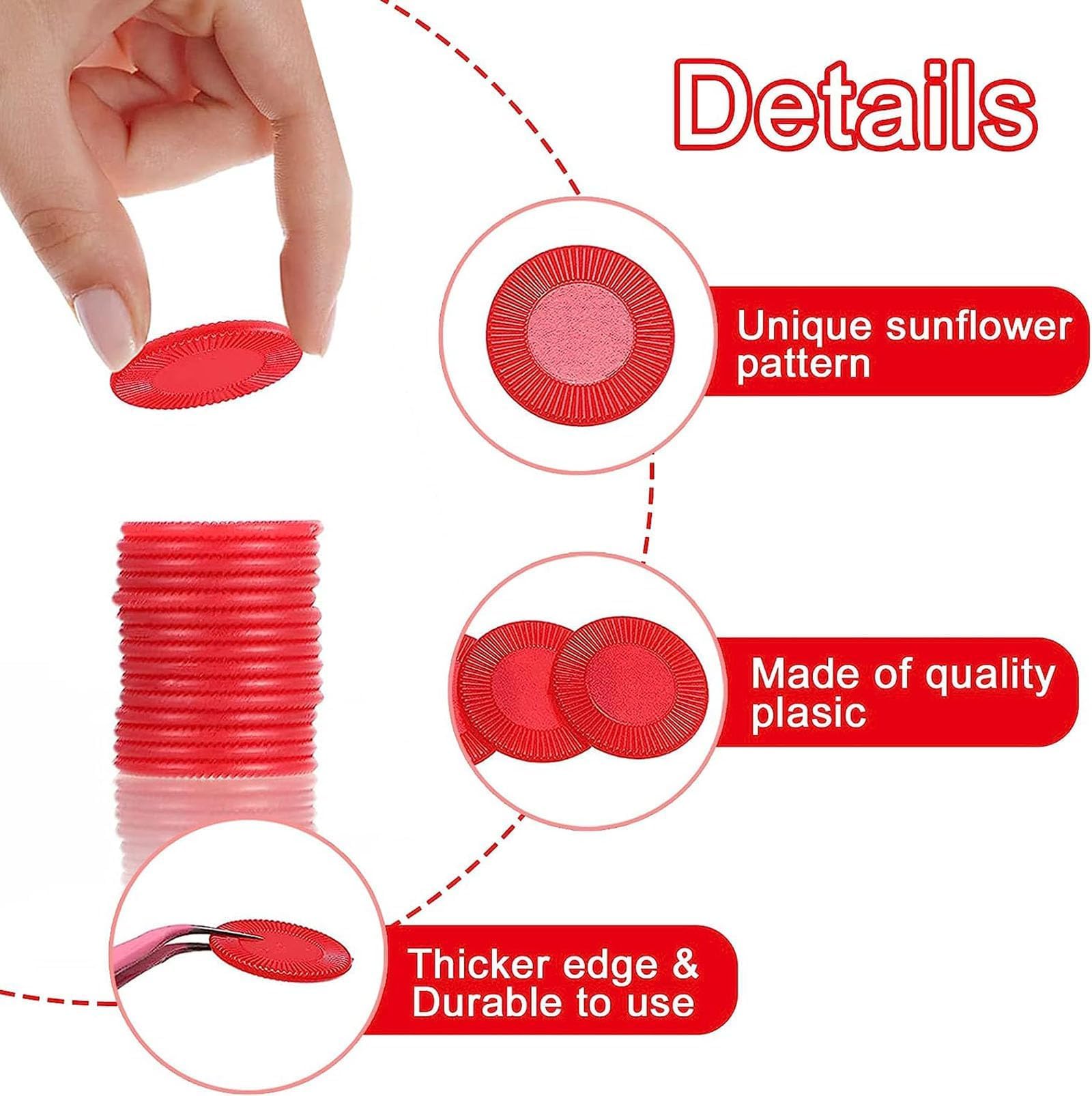 400 sztuk plastikowych żetonów do pokera i Bingo, różnorodne kolory, żetony do liczenia dla dzieci (22 mm)