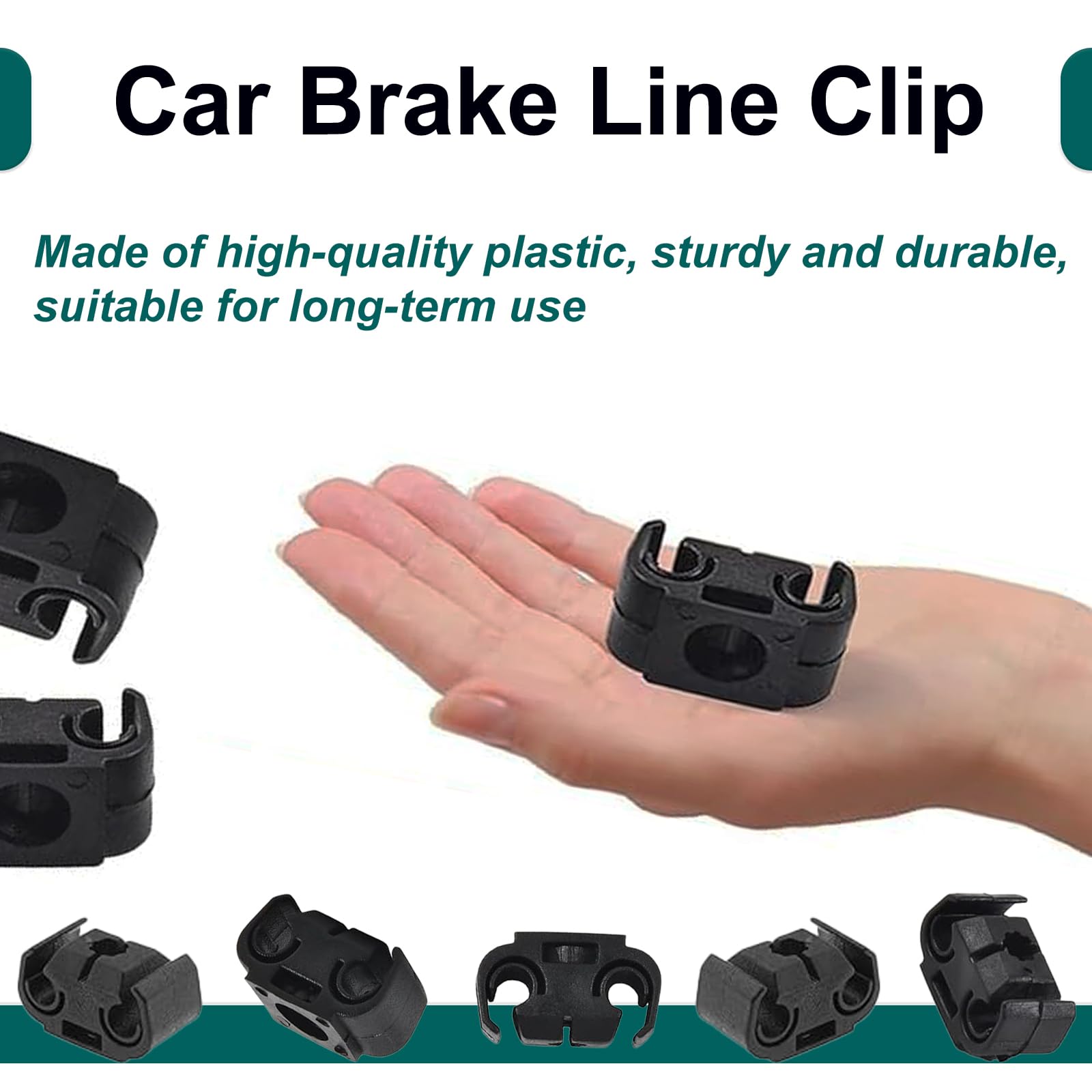 JP Support Conduite De Frein Clip De Fixation Plastique Clip Pour VW