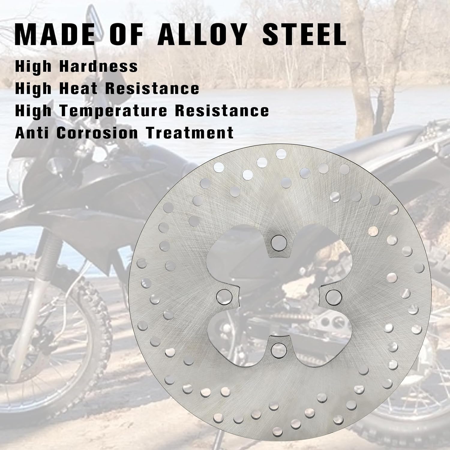 Rear Brake Rotor for Hawk 250,Motorcycle Brake Disc Plate for Hawk250/Hawk 250cc