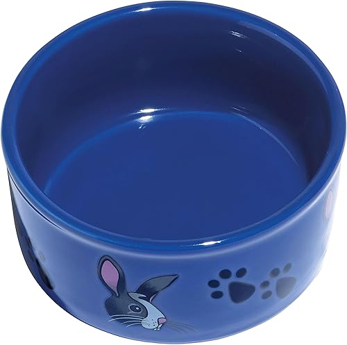 Kaytee Conejito de cuenco para mascotas con estampado de patas disponible en Yaxa Peru