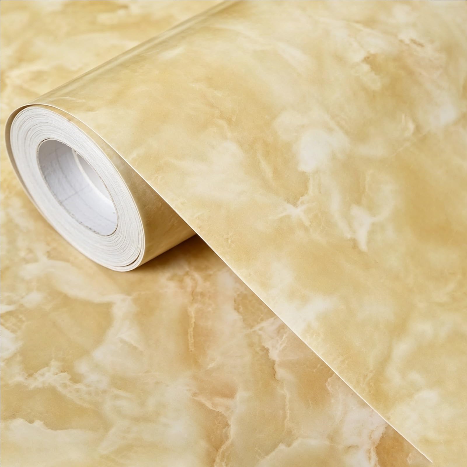 Zynqra L Wallpaper Pee And Stick Textured,Marble Contact Paper For Countertops,Self Adhesive For Walls Decorative Viny,For Kitchen Bathroom Cabinets(,L10m/393.7In*W60cm/23.6In)