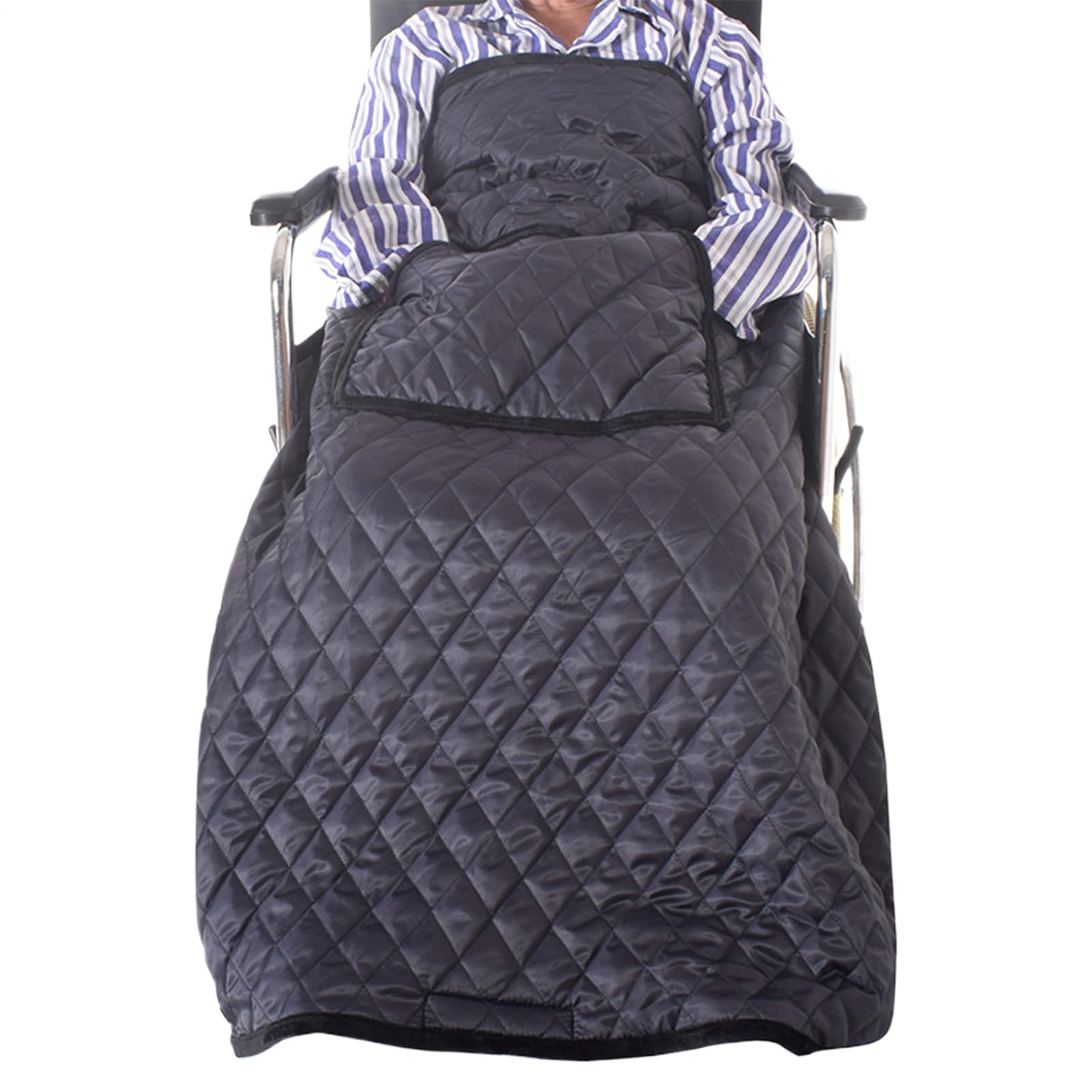Manta Para Silla De Ruedas Cubierta Ajustable Y Cómoda | Manta De Regazo Cálida Para en Interior y Exterior Hogar Enfermería Diario Clima Frío y Viaje