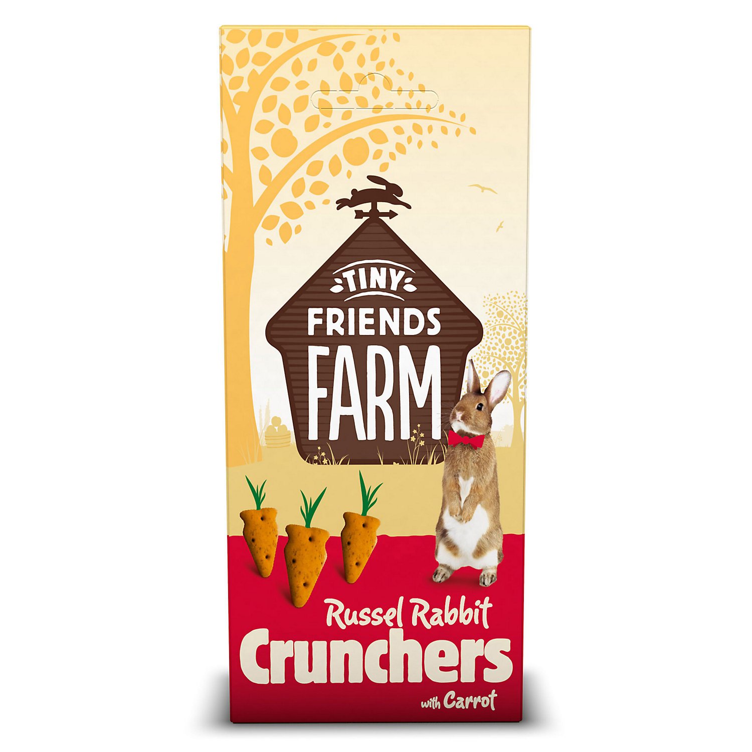 Supreme Russel Rabbit Carrot Cruncher Treats 80g (Bulk deal of 8) 640g