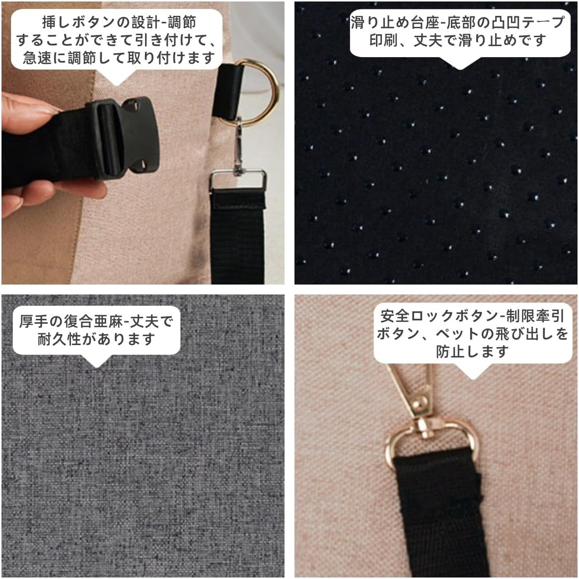 Xixining ドライブベッド 犬 車用ベッド 車用ペットシート 小型犬 中型犬 シート 猫 ペットドライブシート ペットべッド