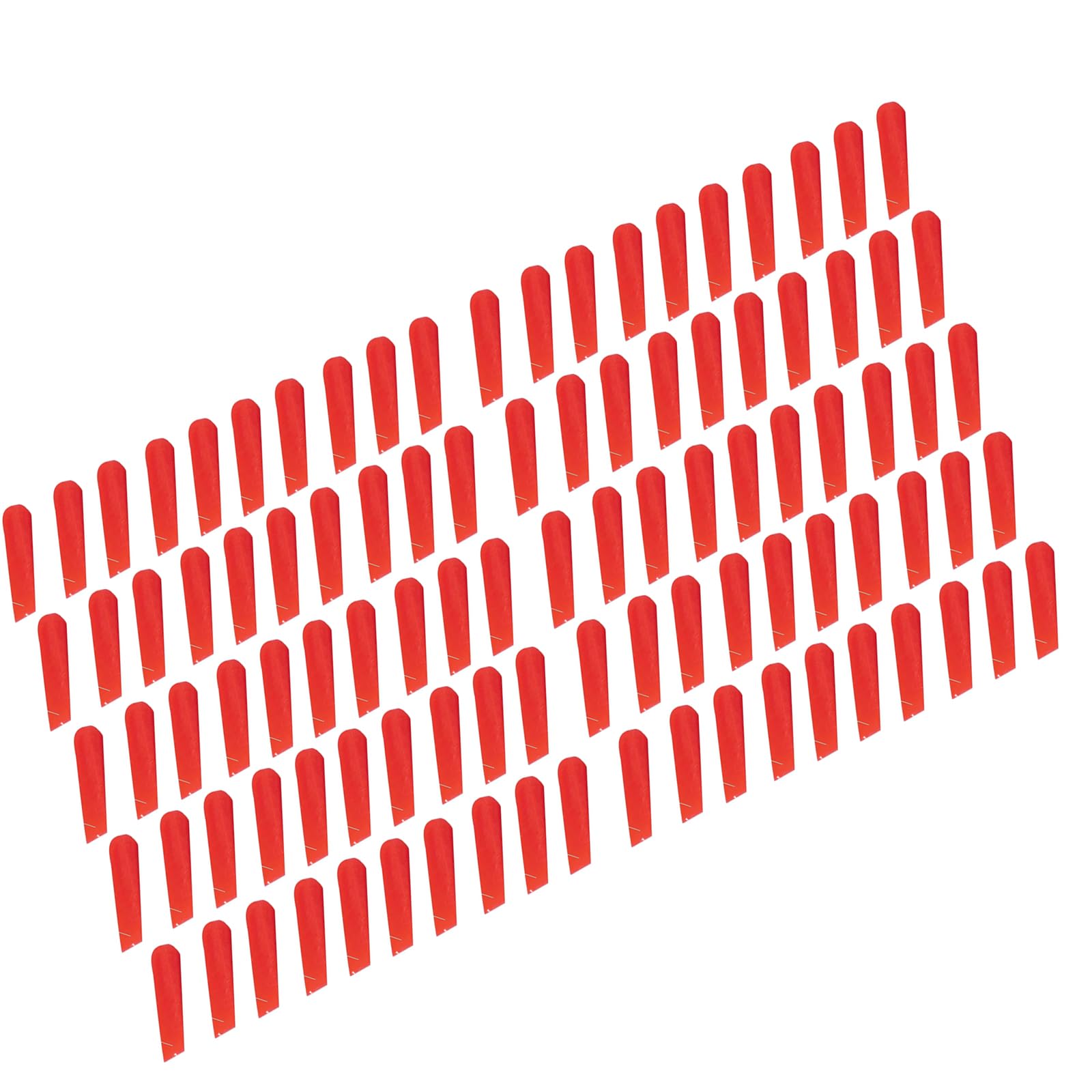 100pcs Floor Spacers Floor Wedges Spacer Leveling Clips Construction Locator Ceramic Tiling Laying Tools