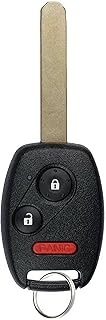 KeylessOption Keyless Entry Remote Control Uncut Car Ignition Key Fob Replacement for MLBHLIK-1T