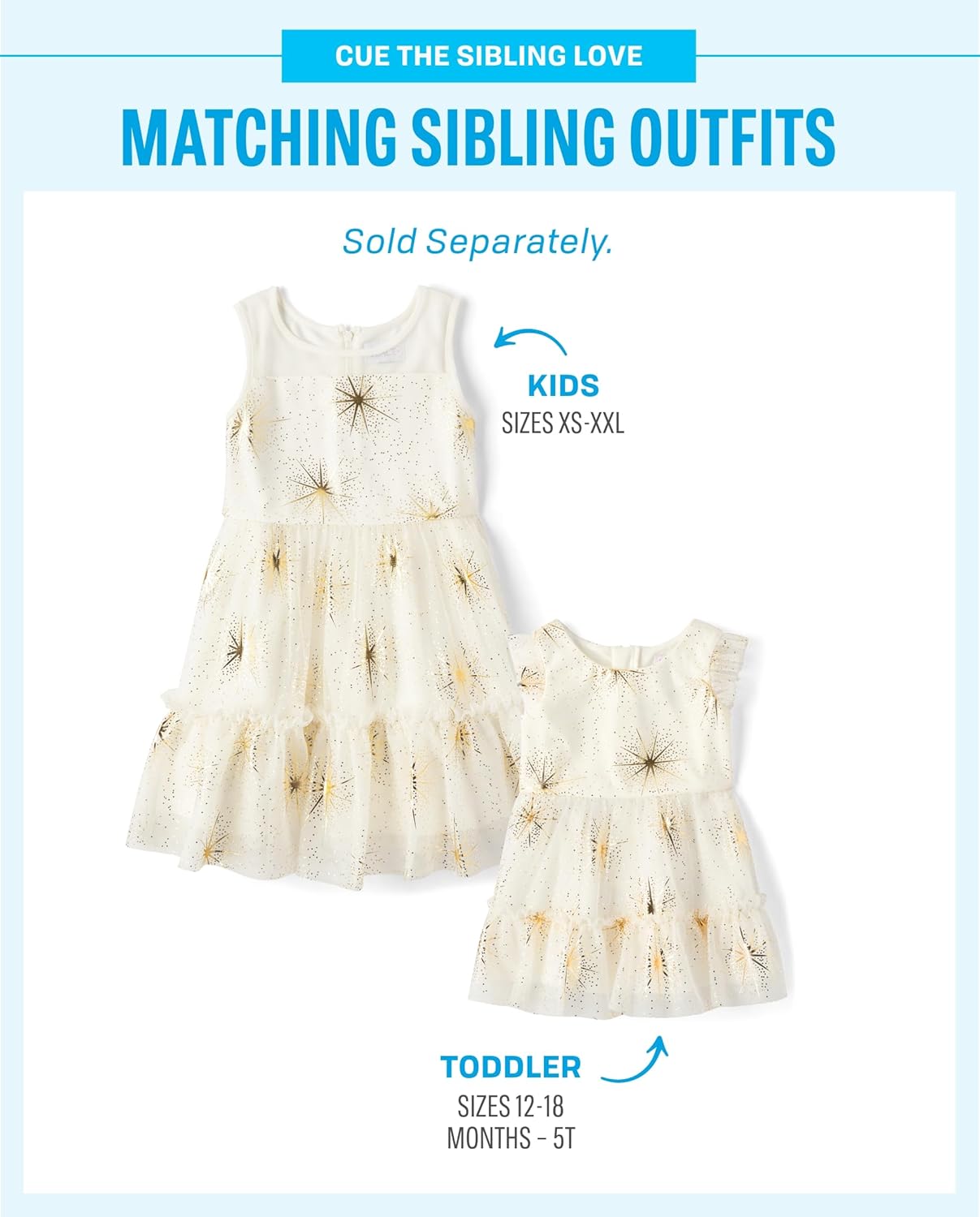 The Children's Place Girls Dressy Dress, Sleeveless - Image 3