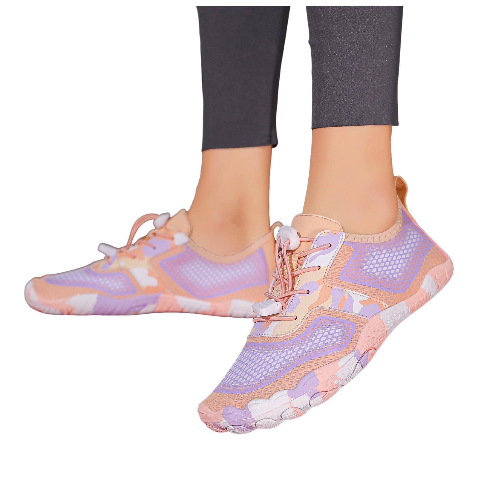 Scarpe da acqua Scarpe unisex per escursioni in fiume, traspiranti, per spiaggia, sport all'aria aperta, nuoto, trekking e alpinismo. a Cinque Dito. Barefoot Shoes