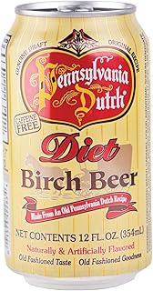 AmishTastes PA Dutch Diet Birch Beer, Favorite Amish Drink, Protected With High-Density Foam, 12 Oz. (Pack of 12)