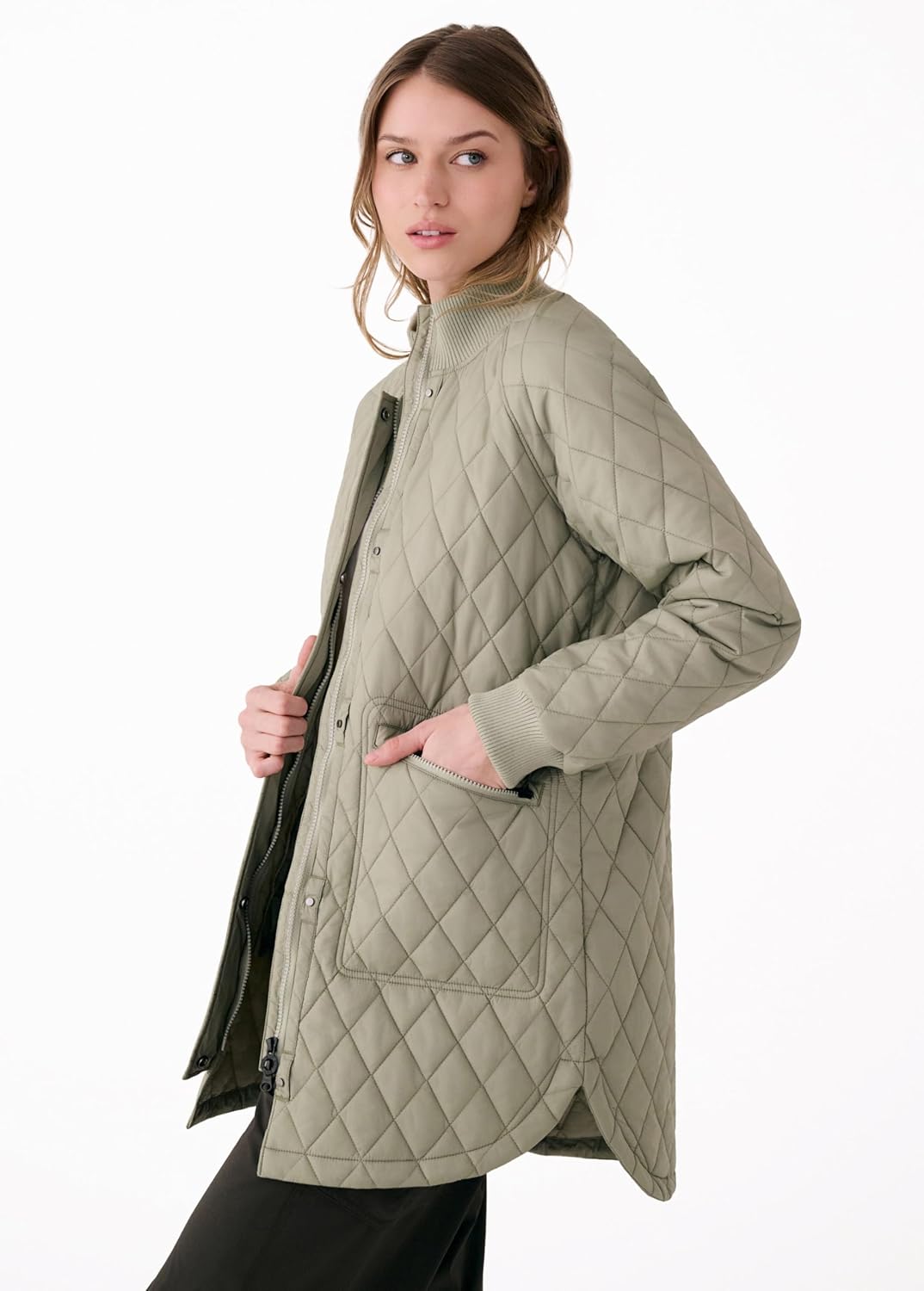 LOLE Women's 3/4 Bomber Insulated Jacket