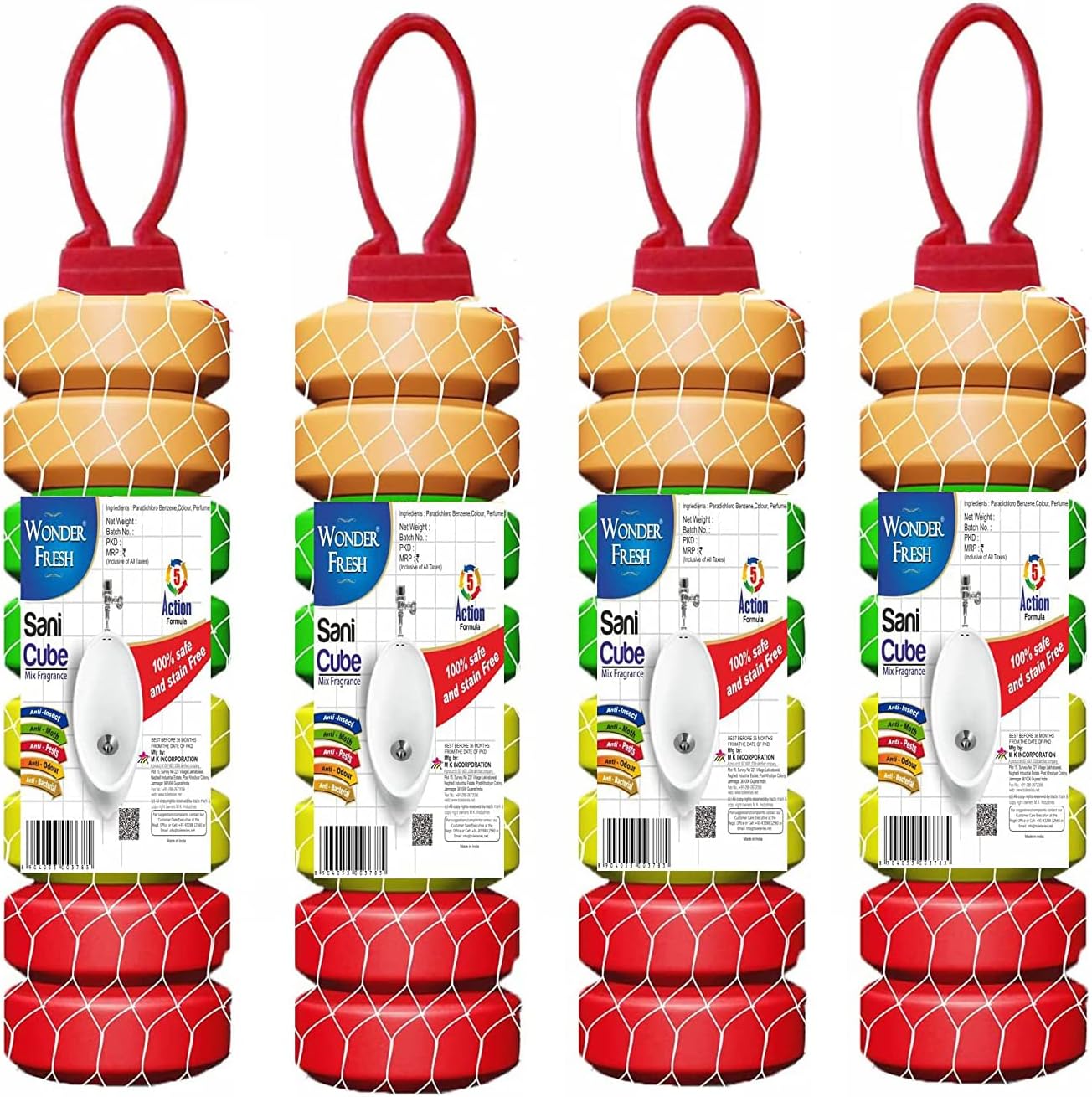Wonder Fresh Bathroom Air Freshener Fragrance Urinal balls Urinal Cubes ...