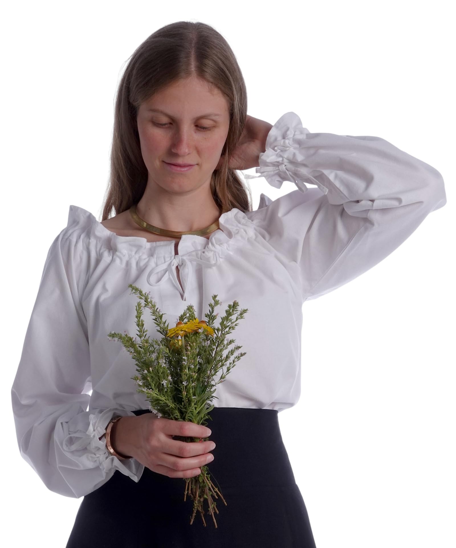 HEMAD/Billy Held - Camicia - Basic - Collo a U - donna