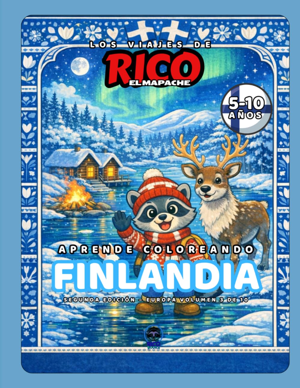 Los Viajes de Rico el Mapache – Finlandia: Auroras, renos y naturaleza silenciosa