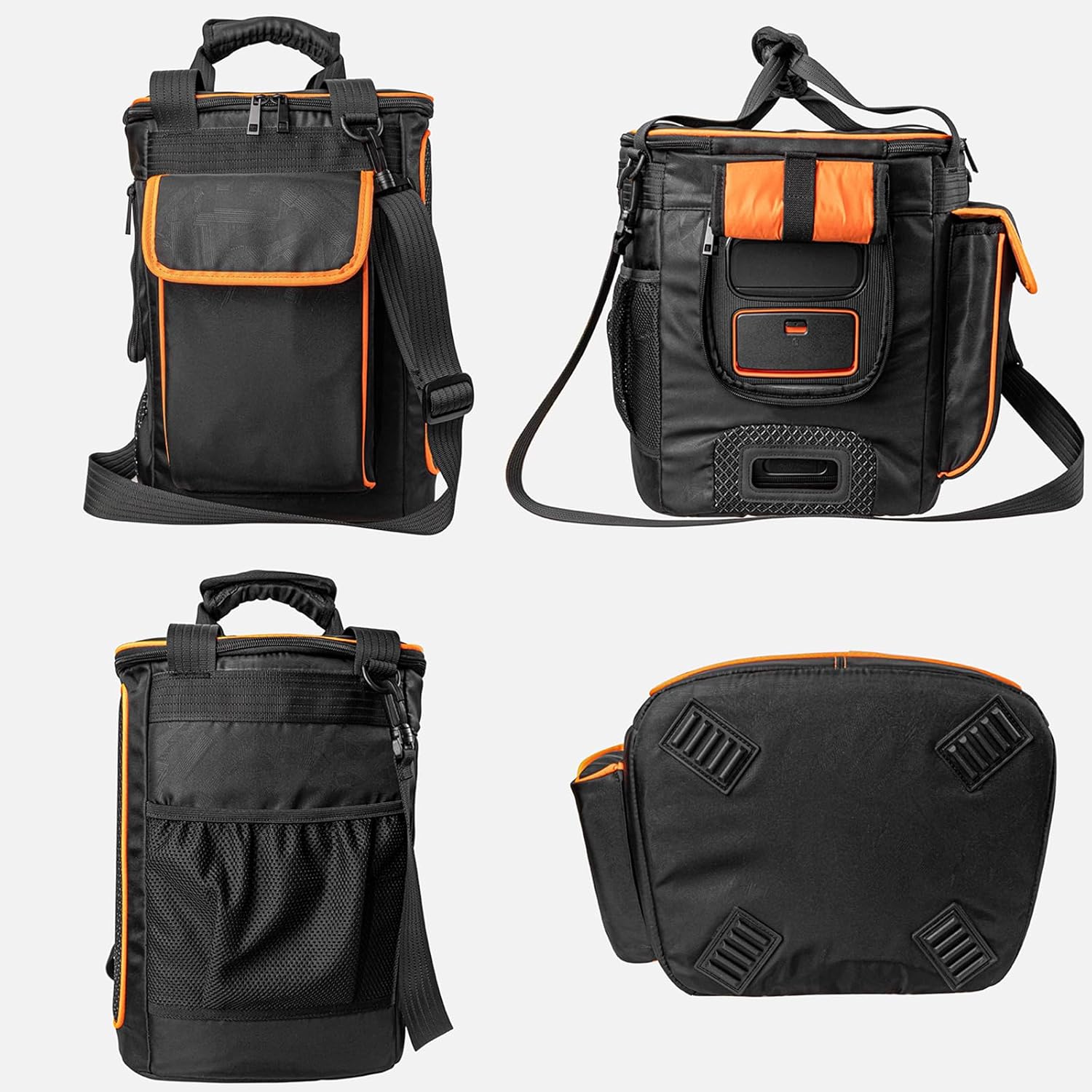 Carry Case Tote Bag Portable Travel Rugged Speaker Cover for JBL Partybox Encore 2 (2025) Wireless Bluetooth Party Speaker with Wireless Mic,Black - Image 3