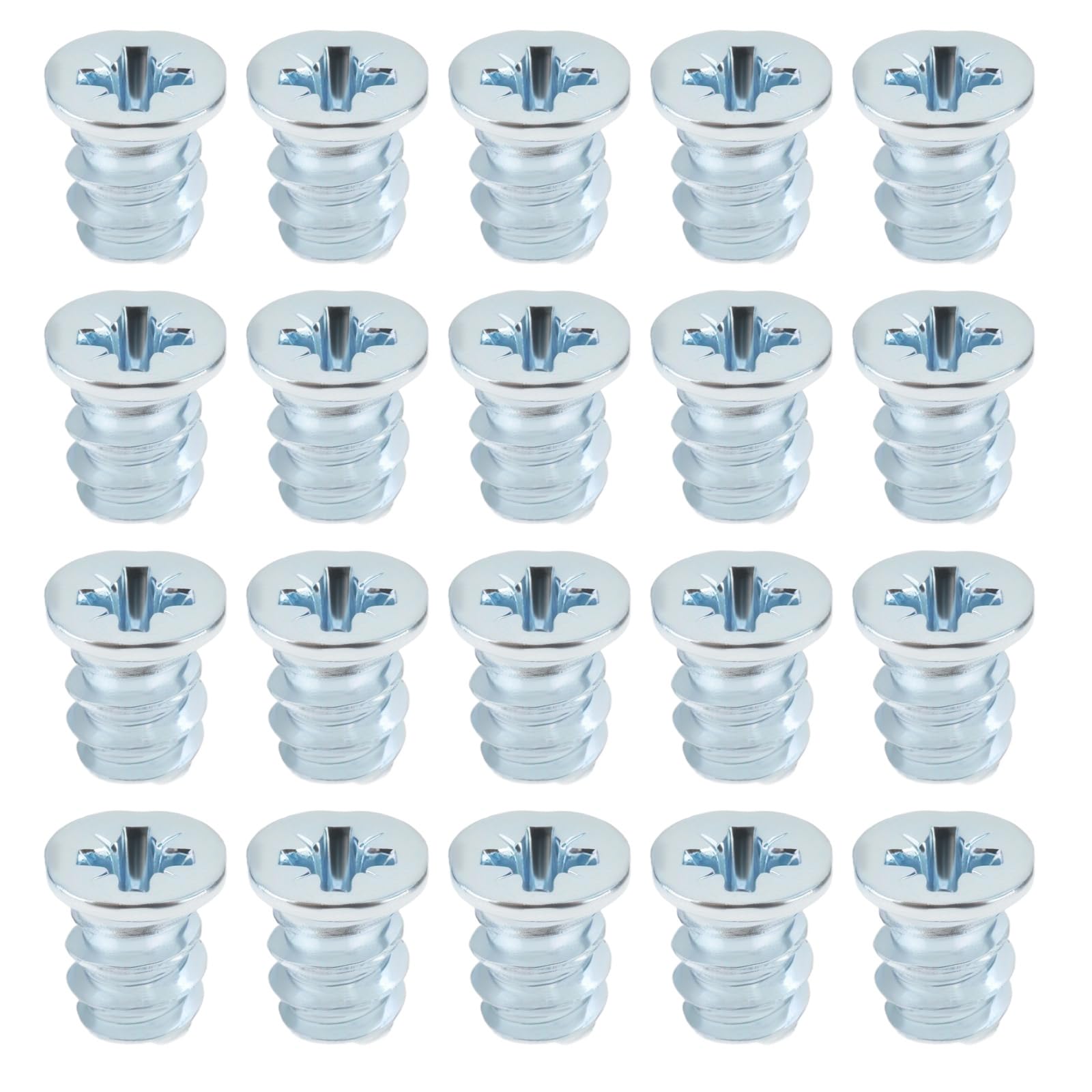 Be In Your Mind 20Pcs M6x9mm Drawer Slide Rail Screws 100365 118788 118789 Compatible With Ikea Compatible With Hemnes