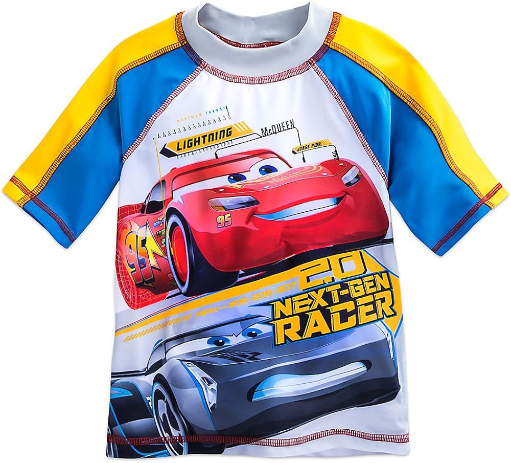 Disney Lightning Boys Mcqueenラッシュガードfor 予約販売 Disney Lightning Boys Mcqueenラッシュガードfor 予約販売