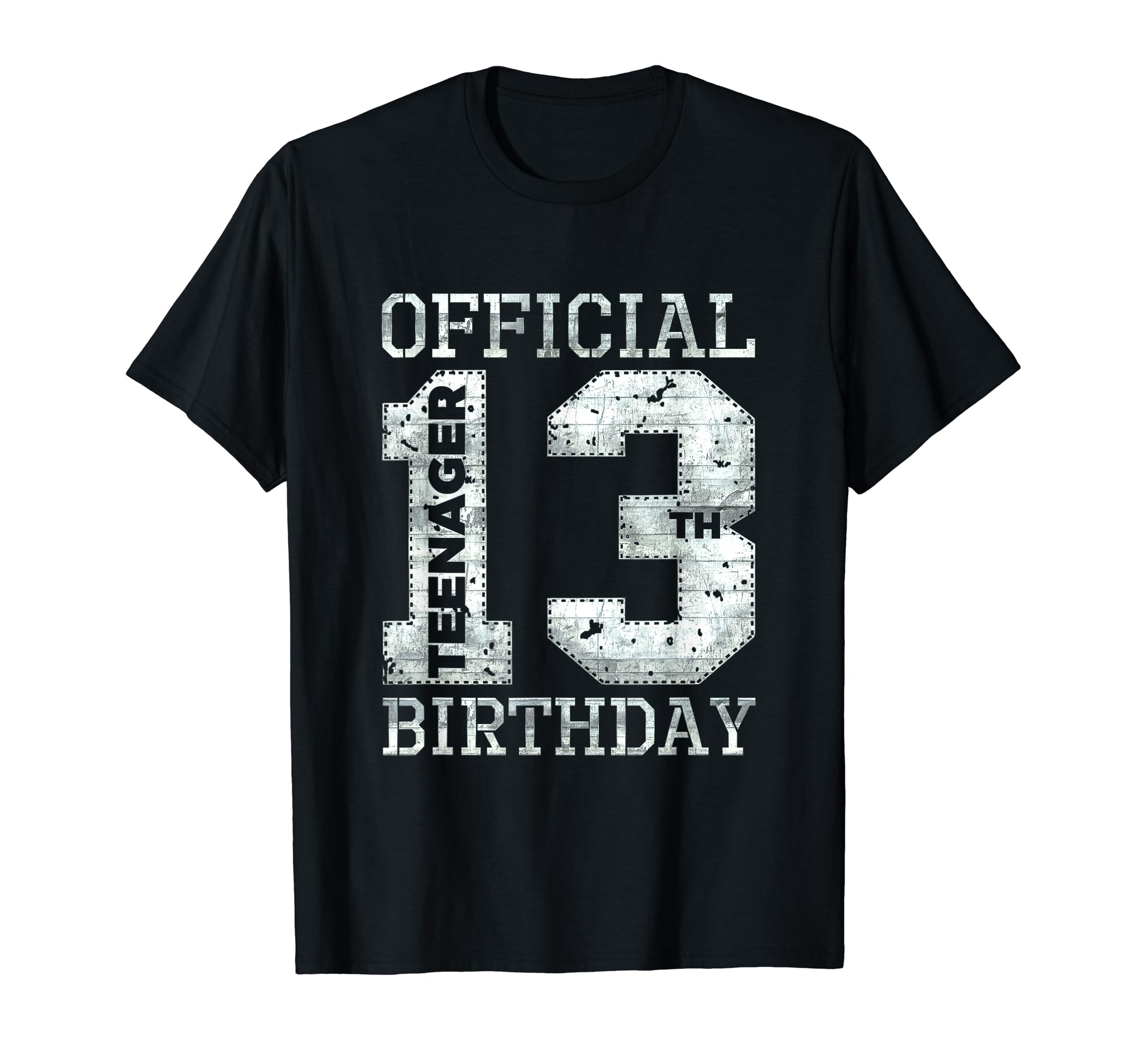 Official Teenager 13 Years Old 13th Birthday Gamer T-Shirt